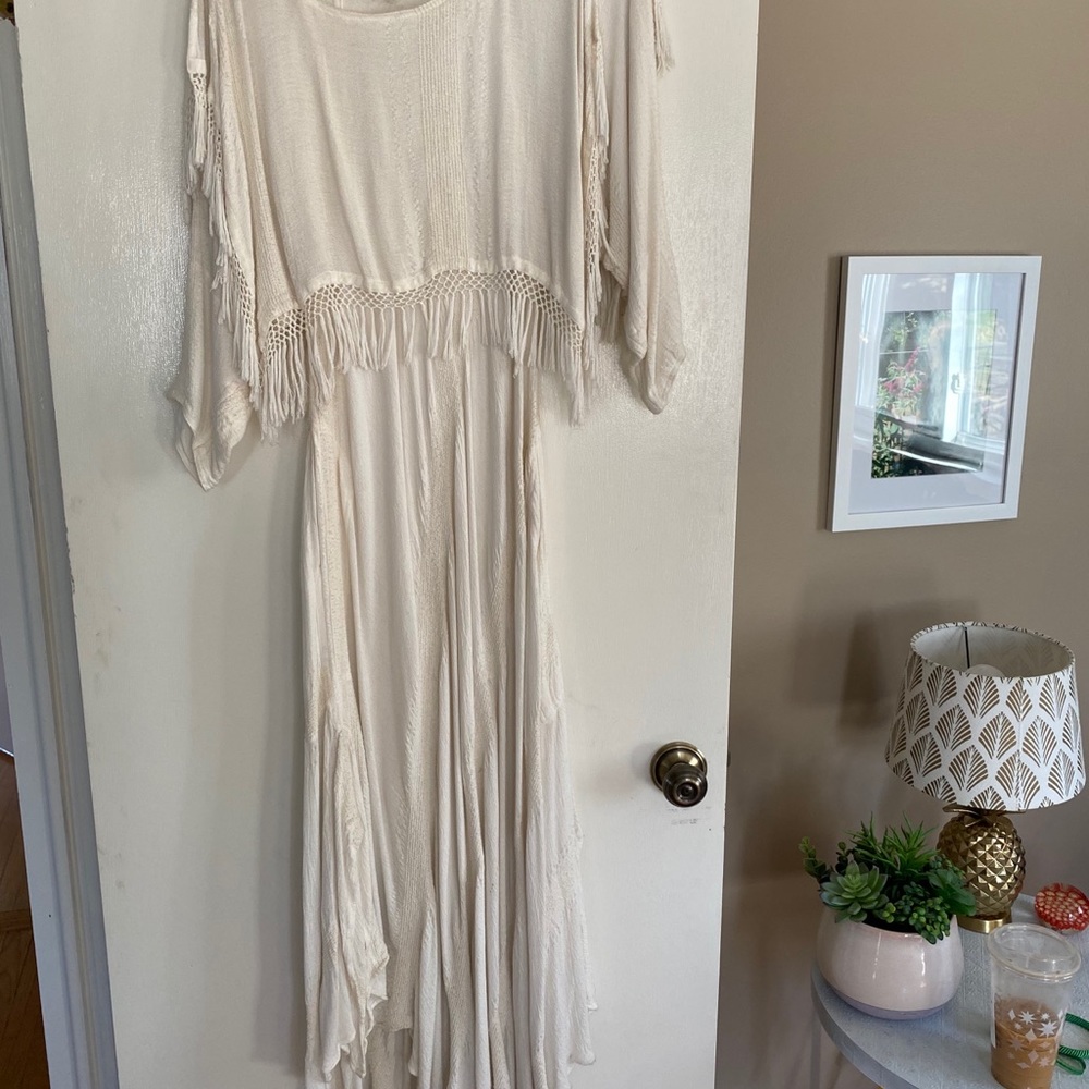 Gorgeous Bohemian Ivory Dress